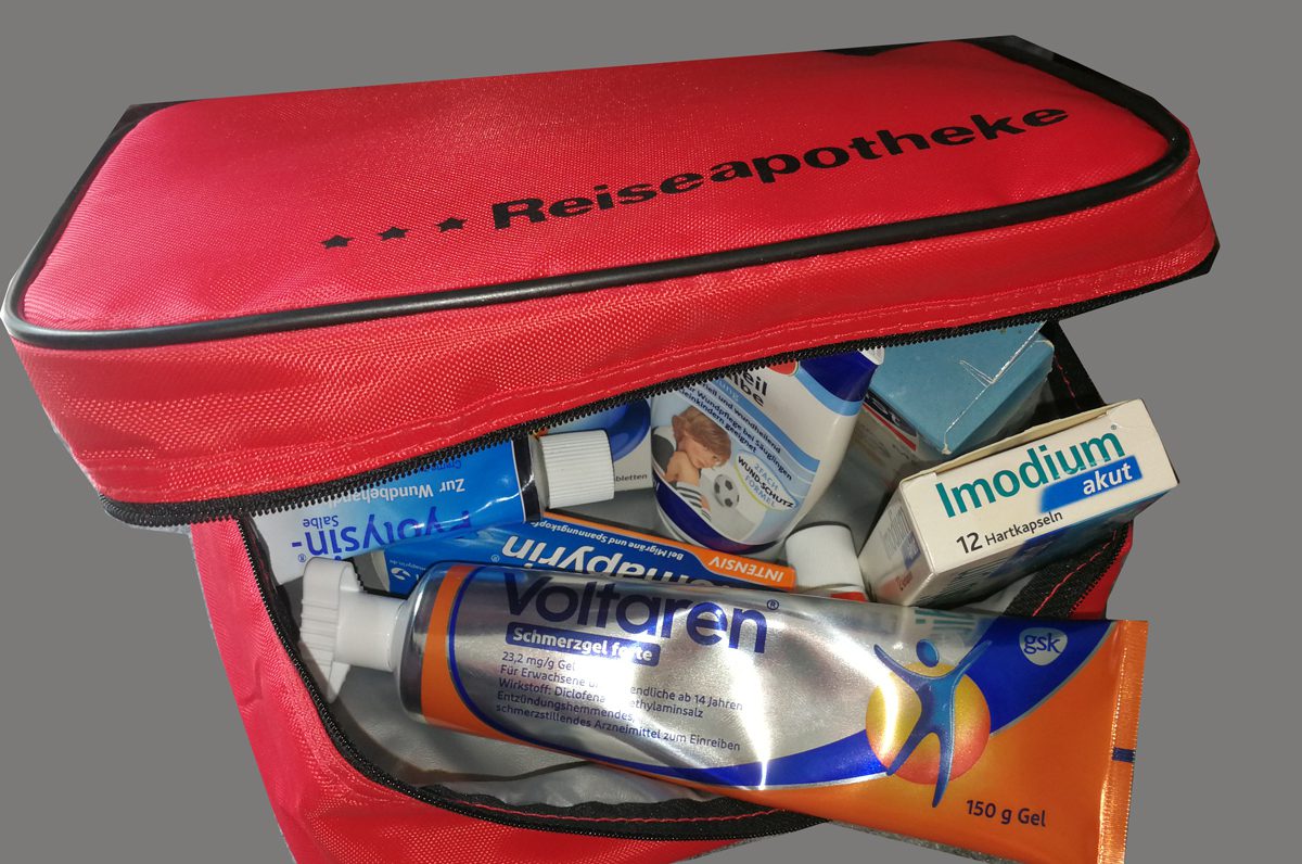 Reiseapotheke für Camping