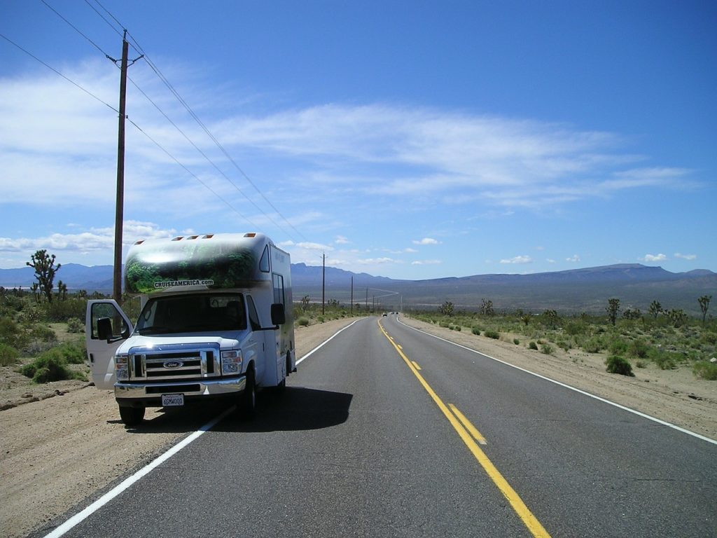 Ein Wohnwagen in den USA lässt sich vorab anmieten.