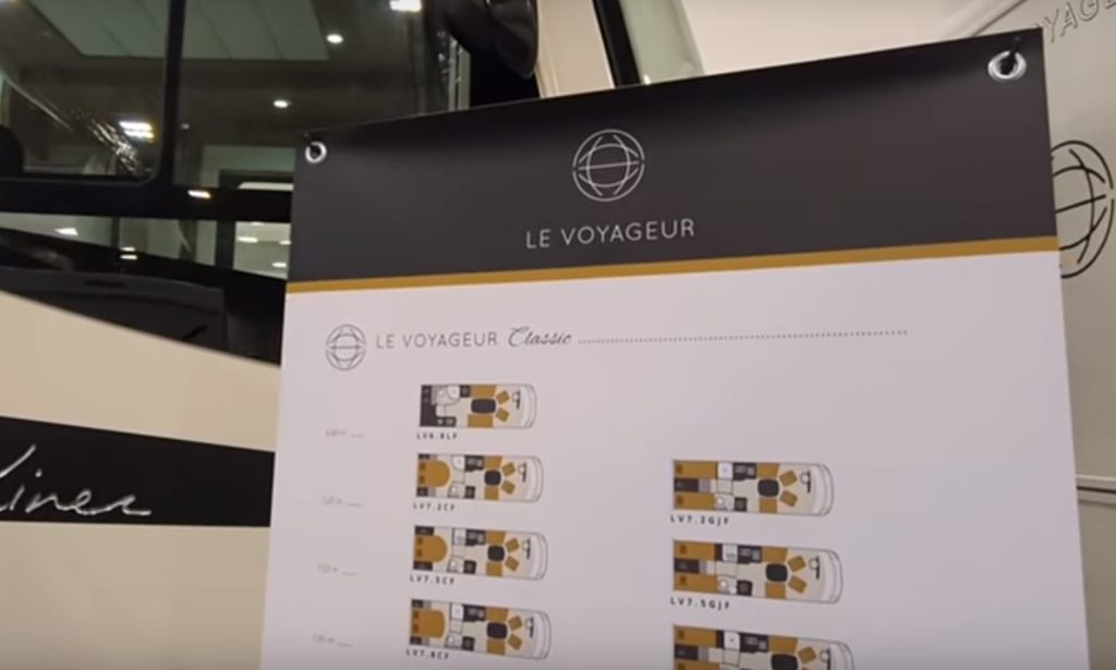 Luxus Wohnmobil Le Voyageur 9.3 GD Liner