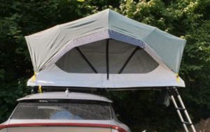 Test: Decathlon Dachzelt MH500 Fresh & Black