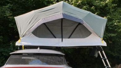 Test: Decathlon Dachzelt MH500 Fresh & Black