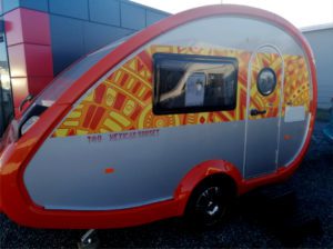 Der beste kleine Wohnwagen mit Toilette und Dusche