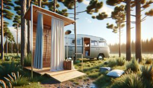 Solar- oder 12V-Campingdusche: Warmwasser auf Abruf!