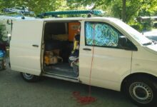 VW T5 Hochdach Camper mit WC & Dusche