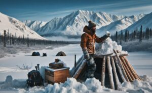 Überleben im Schnee: Ein Camping-Abenteuer