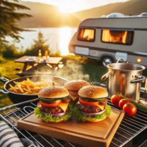 Einfache Campingmahlzeiten für den Campingausflug