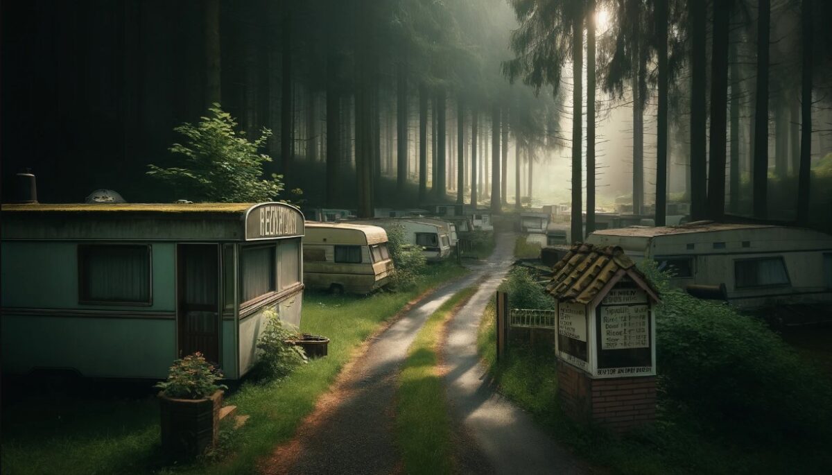 Lost Places: Spooky Campingplatz alles aber alle Menschen verschwunden