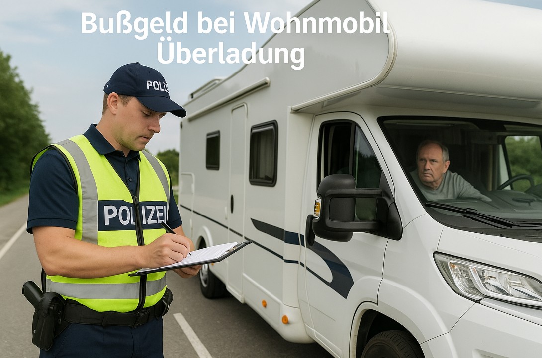 10 wichtige Fakten zum Thema Bußgeld bei Wohnmobil Überladung