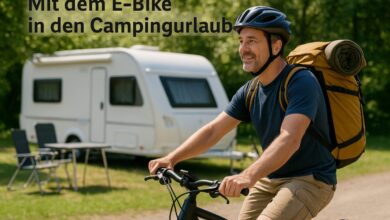 Mit dem E-Bike in den Campingurlaub