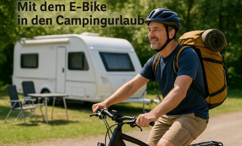Mit dem E Bike in den Campingurlaub