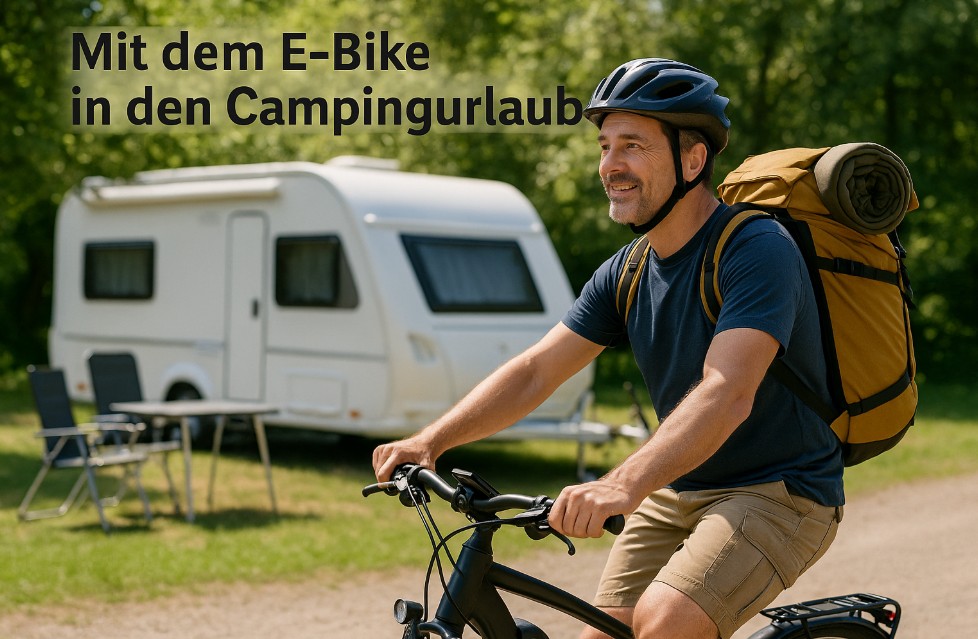 Mit dem E-Bike in den Campingurlaub