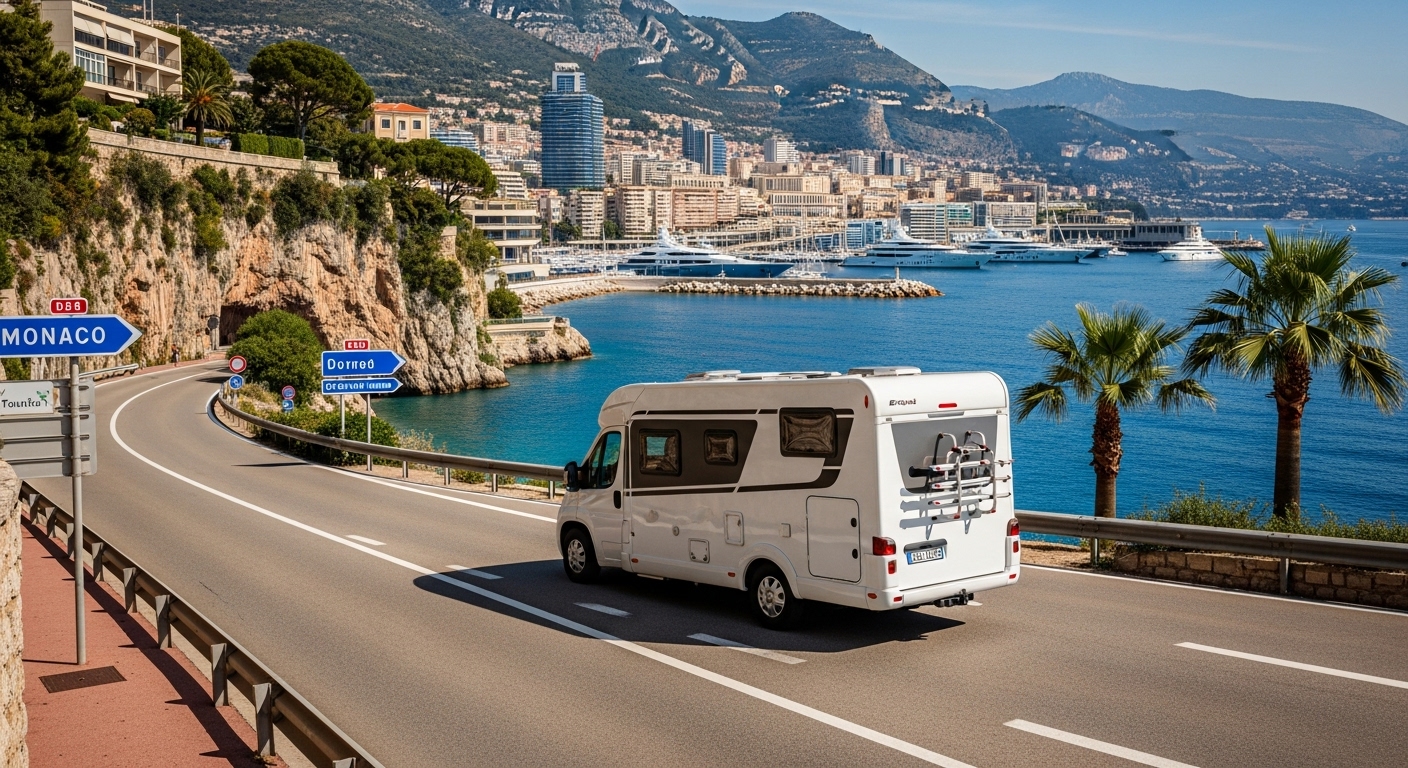 Mit dem Wohnmobil nach Monaco