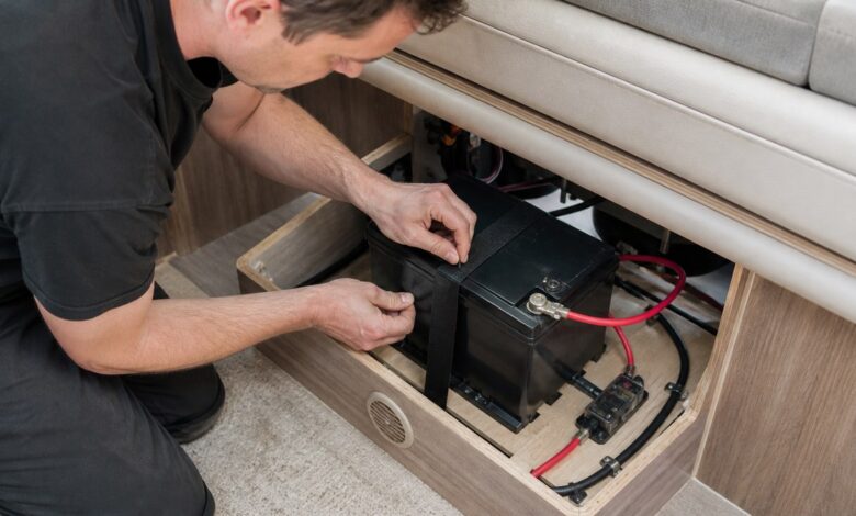 12-V-Batterie im Wohnwagen nachrüsten