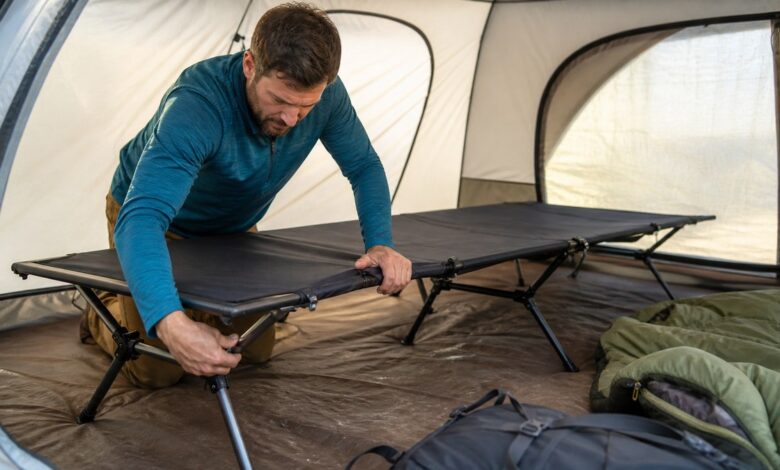 Campingbett im Vergleich: Feldbett, Luftbett oder Faltbett