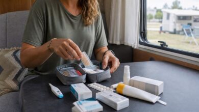 Reiseapotheke fürs Camping: sichere Checkliste