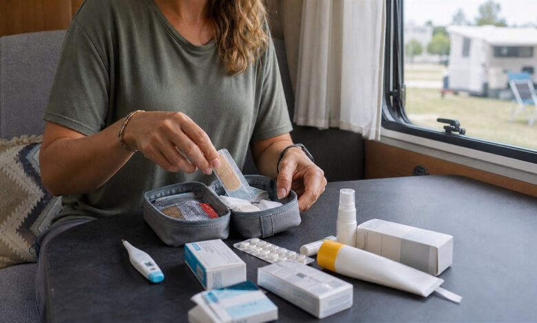 Reiseapotheke fürs Camping: sichere Checkliste