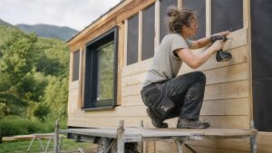 Tiny House für 5.000 Euro: Budget und Baurecht prüfen