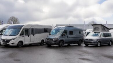 Wohnmobil, Kastenwagen und Campingbus im Vergleich
