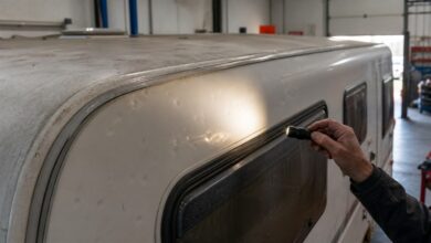 Hagelschaden am Wohnwagen: Versicherung und Wertminderung
