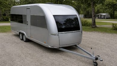 Eriba Touring 820 mit Tandemachse und gerader A-Deichsel