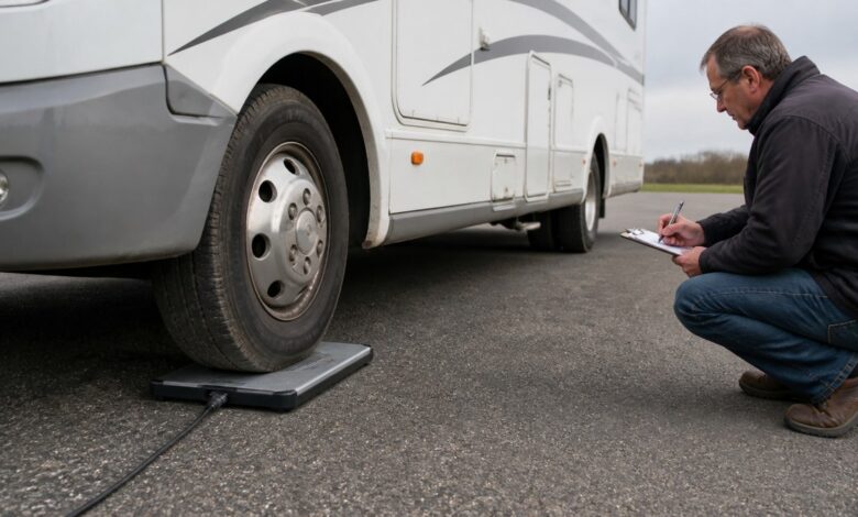 Fahrzeugwaage für Wohnmobil und Wohnwagen: richtig wiegen