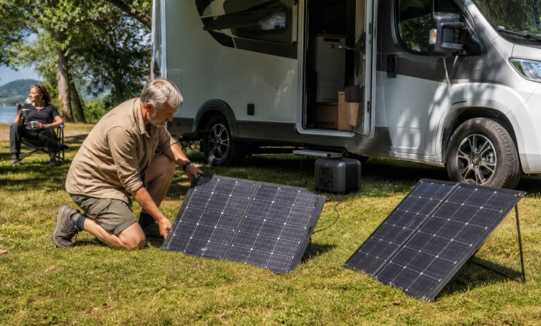 Mobile Solaranlage fürs Wohnmobil mit Speicher planen