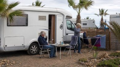 Langzeitcamper überwintern mit dem Wohnmobil in Marokko