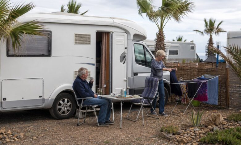 Langzeitcamper überwintern mit dem Wohnmobil in Marokko