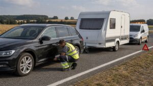 Pannendienst für Zugfahrzeug und Wohnwagen: Leistungen prüfen