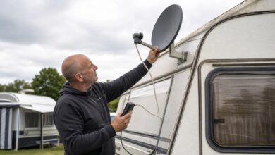 TV-Empfang im Wohnwagen: Satellit, Internet oder DVB-T2
