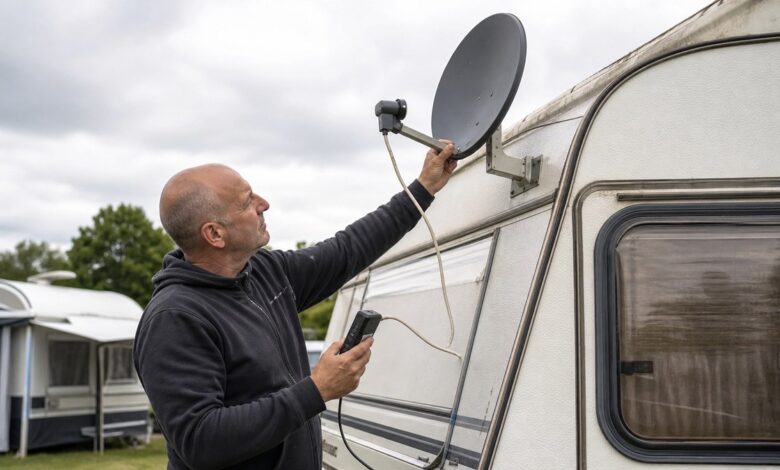 TV-Empfang im Wohnwagen: Satellit, Internet oder DVB-T2
