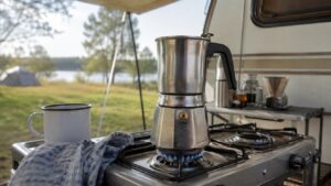 Bialetti Venus beim Camping: Espressokocher im Praxischeck
