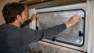 Wohnmobil- und Wohnwagenfenster isolieren: Sommer und Winter