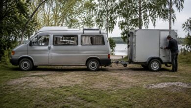 mediathek 7416 kastenwagen anhänger
