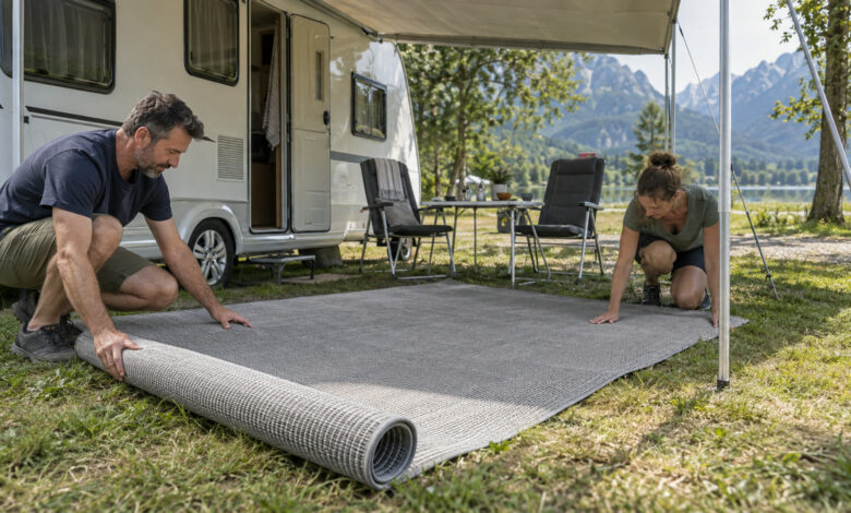 vorzelt markisen 35 vorzeltteppich material redaktionell