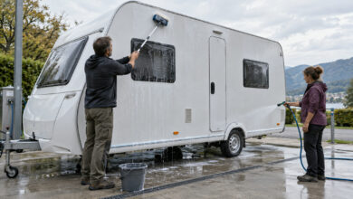 wartung pflege 649 wohnwagen reinigen redaktionell