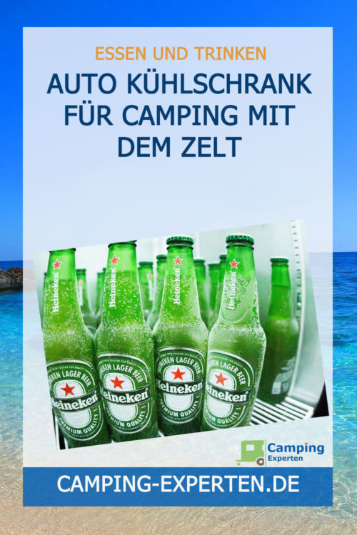 Auto Kühlschrank für Camping mit dem Zelt