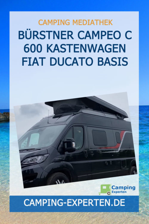 Bürstner Campeo C 600 Kastenwagen Fiat Ducato Basis