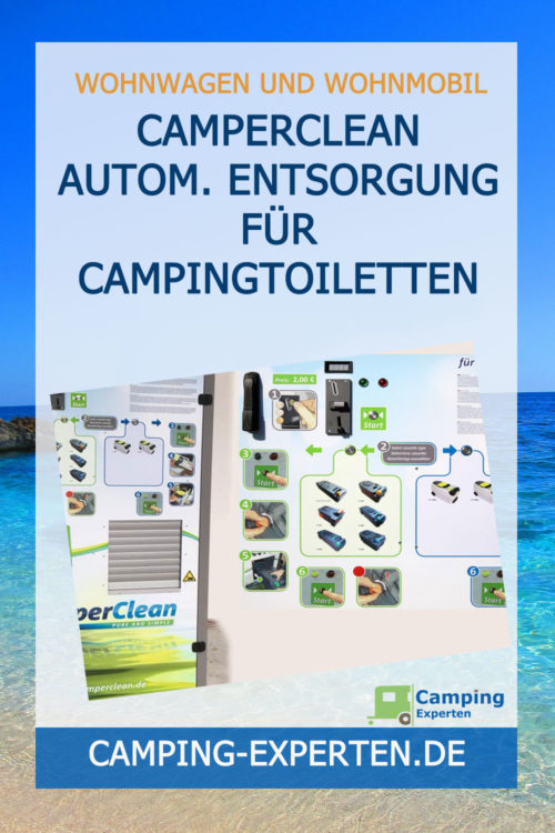 CamperClean autom. Entsorgung für Campingtoiletten