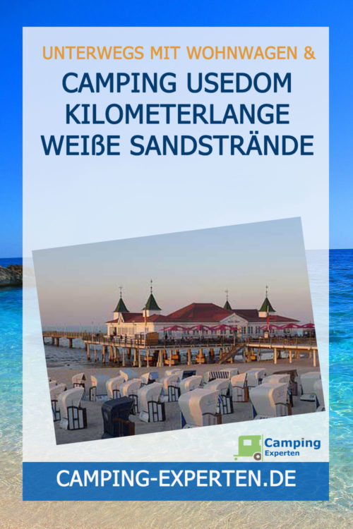 Camping Usedom Kilometerlange weiße Sandstrände