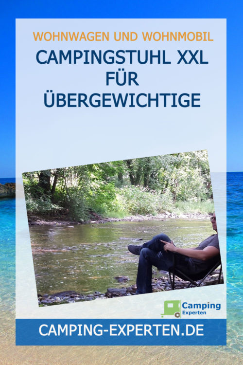Campingstuhl XXL für Übergewichtige