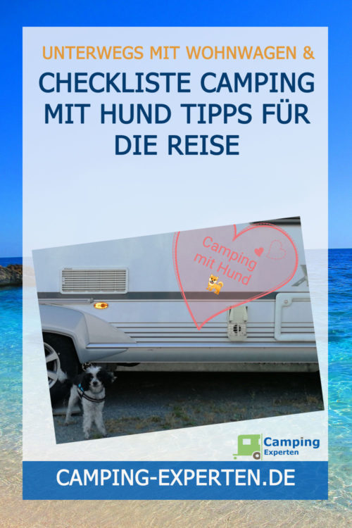 Checkliste Camping mit Hund Tipps für die Reise