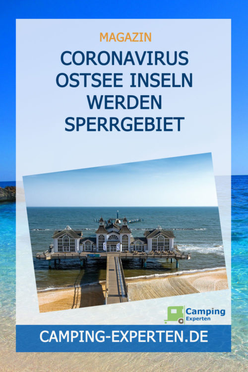 Coronavirus Ostsee Inseln werden Sperrgebiet
