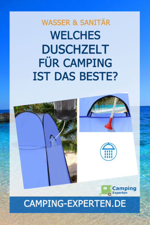 Duschzelt für Camping