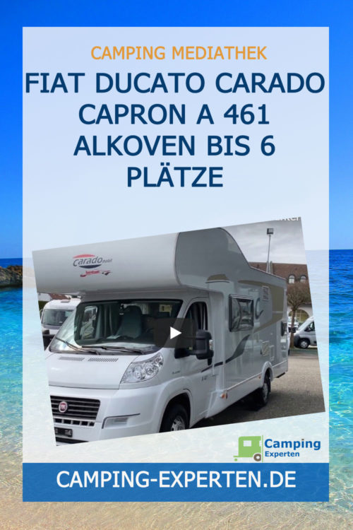 Fiat Ducato Carado Capron A 461 Alkoven bis 6 Plätze