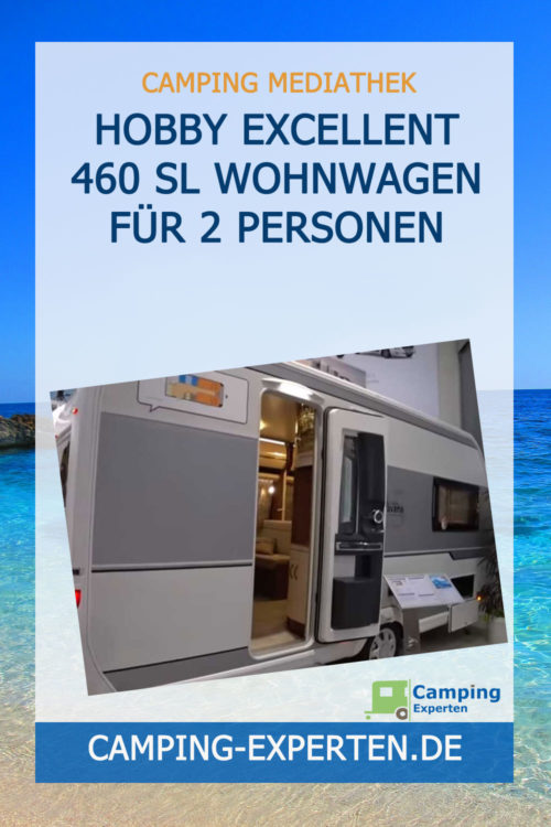 Hobby Excellent 460 SL Wohnwagen für 2 Personen