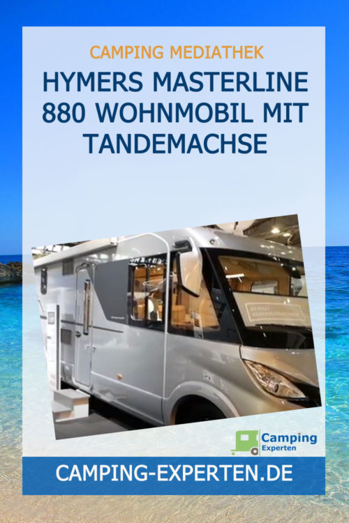 Hymers Masterline 880 Wohnmobil mit Tandemachse