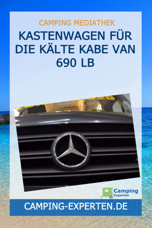 Kastenwagen für die Kälte Kabe Van 690 LB