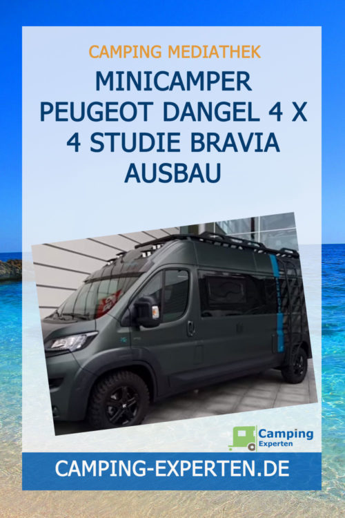 Minicamper Peugeot Dangel 4 x 4 Studie Bravia Ausbau