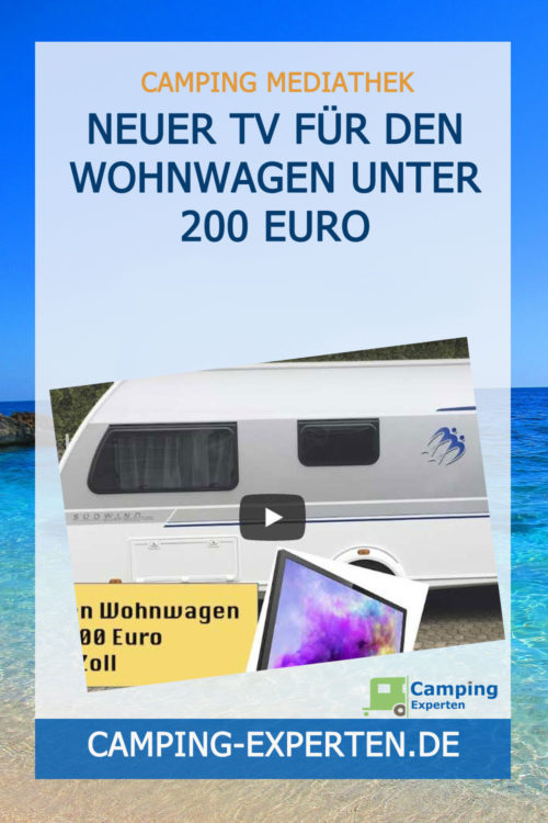 Neuer TV für den Wohnwagen unter 200 Euro
